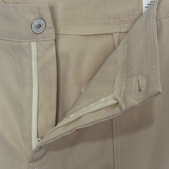 Hengsheng Jeans Izuria Cargo Pants Womens 1XL Tan New WOT - Picture 6 of 10